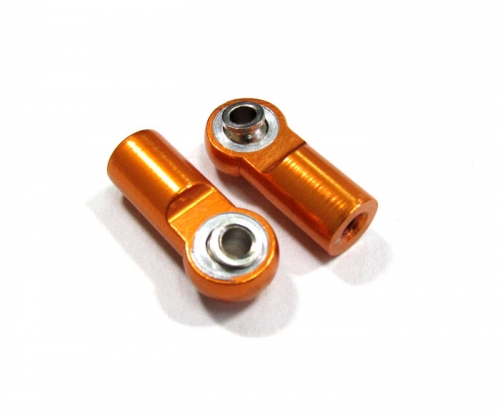 Boom Racing Miscellaneous All Boomerang™ Type PB Aluminum Rod End For Piggyback Damper Orange