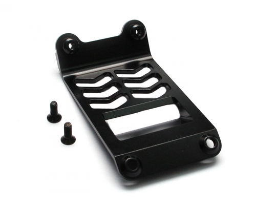 Boom Racing ECX Ruckus Aluminum Front-rear Skid Plate w/ Screws - 1Pc Black