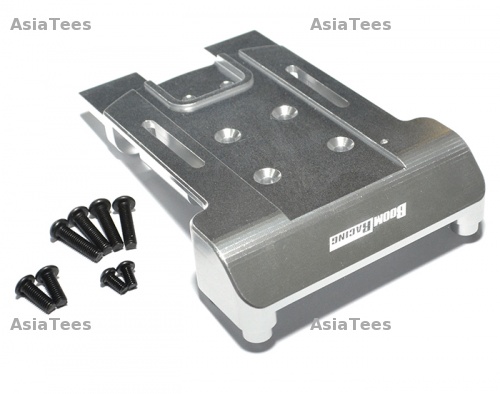 Boom Racing ECX Torment Aluminum Rear Arm Center Mount Set - 1 Pc Silver