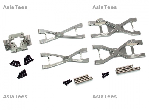 Boom Racing ECX Torment Boom Racing Torment Suspension Arm Combo Set - 3 Items With Tool Box Silver