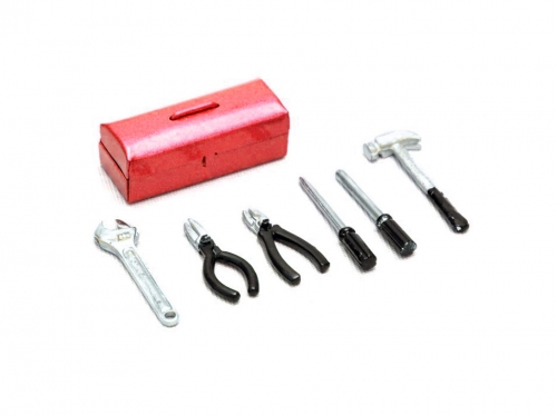 Boom Racing Miscellaneous All Scale Accessories - RC Tool Set Black