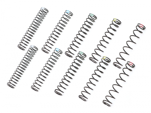 Boom Racing Miscellaneous All KUDU™ Shock Springs 65mm Set (Super Hard, Hard, Medium, Soft, Super Soft) (10)