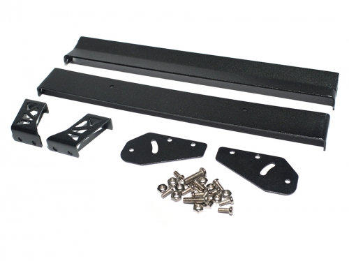 Boom Racing Miscellaneous All 1/10 Alloy Doulbe-deck Touring Rear Wing 185mm Black