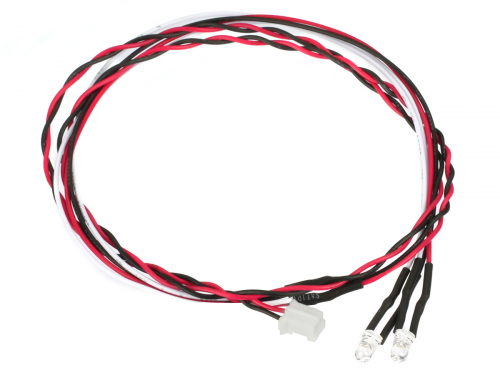 Boom Racing Miscellaneous All KUDU™ LED Cable (3mm Warm White 2P, 60cm)