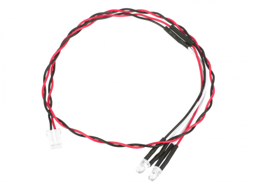 Boom Racing Miscellaneous All KUDU™ LED Cable (3mm Yellow 2P, 35cm)