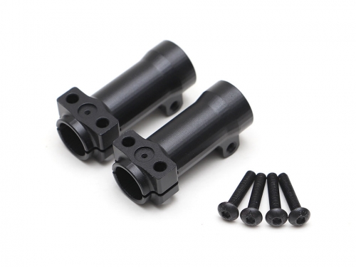 Boom Racing Miscellaneous All Aluminum Rear Lockout for BRX70 PHAT™ Axle #BRLC7023 (2) Black