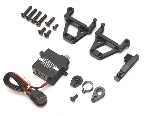 Boom Racing Boom Racing BRX01 Mini Servo Mount Set for BRX01 w/ Mini Servo @ 8.4v