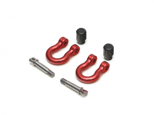 Boom Racing Boom Racing BRX01 Alum Scale D-Ring Shackle & Mount Set (2) for KUDU™ High Clearance Bumper Kit