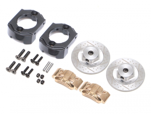 Boom Racing Boom Racing BRX01 Brass Front Brake Disc Set for BRX70/BRX80/BRX90 PHAT™ Axle