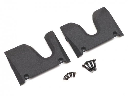 Boom Racing Boom Racing BRX01 B3D™ F & R Sliders for High Clearance Center Skid Plate (for BRX01 Full Leaf Spring)