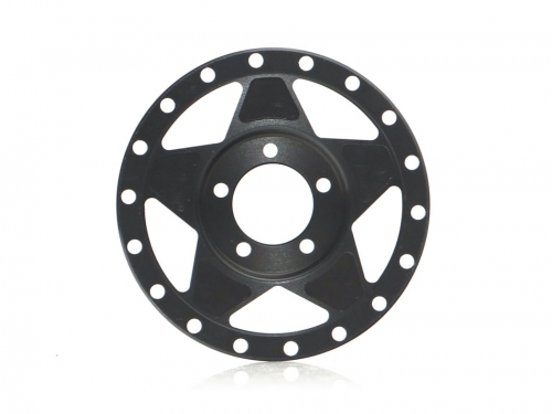 Boom Racing Miscellaneous All ProBuild™ Alum RTS Faceplate (1) Black