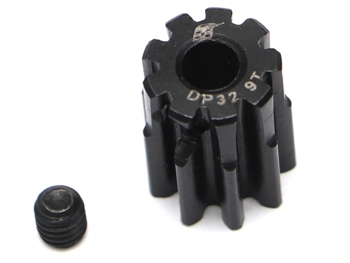 Boom Racing Miscellaneous All 32P 9T / 3.175mm Steel Pinion Gear - 1 Pc
