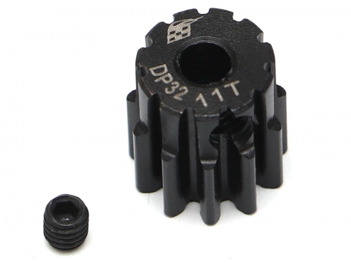 Boom Racing Miscellaneous All 32P 11T / 3.175mm Steel Pinion Gear - 1 Pc