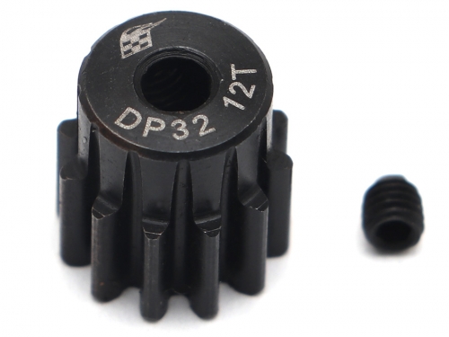 Boom Racing Miscellaneous All 32P 12T / 3.175mm Steel Pinion Gear - 1 Pc