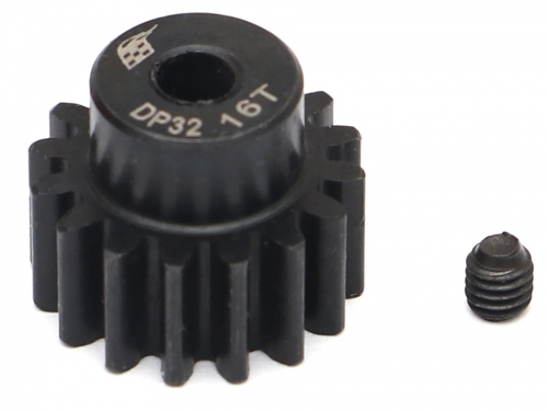Boom Racing Miscellaneous All 32P 16T / 3.175mm Steel Pinion Gear - 1 Pc