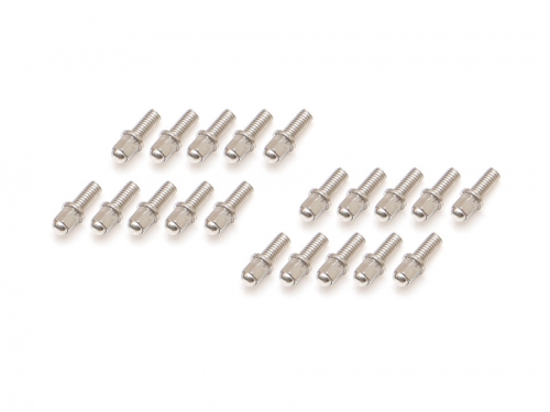 Boom Racing Miscellaneous All ProBuild™ Mag Seat Lug Nut 12.9 Grade M2.5x6mm Scale Hardware Set (20) Silver