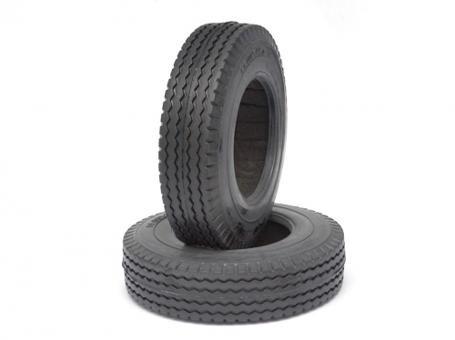 Boom Racing Tamiya 1/14 Truck (1838LS) Rubber Tire For Tractor Truck (2) Medium Compound