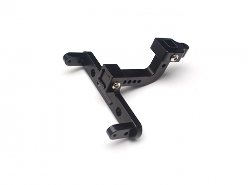 Boom Racing Axial SCX10 Alloy Adjustable Tow Hitch - 1 Pc Black