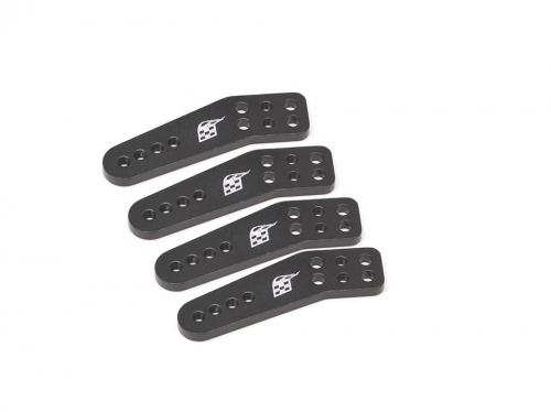 Boom Racing Miscellaneous All Aluminum Shock Key Hoop Extension Mount 4 pcs for Crawler