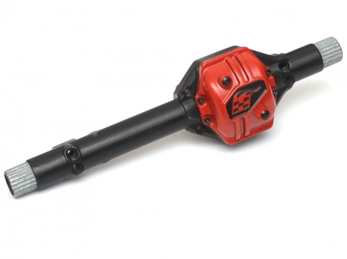 Boom Racing Axial Yeti SCORE Trophy Heavy Duty Steel AR60 PHAT™ Axle Housing Red