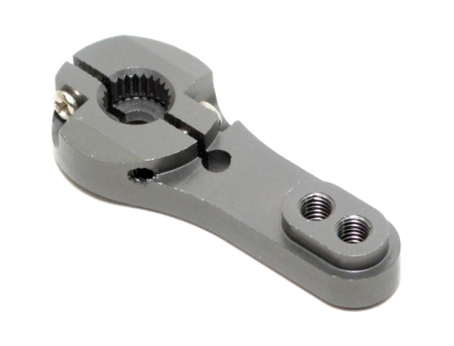 Boom Racing Miscellaneous All Aluminum Servo Horns Single 25T (36.5MM*15MM*6MM) Gun Metal