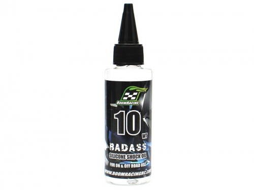 Boom Racing Miscellaneous All BADASS Silicone Shock Oil 10wt 60ml