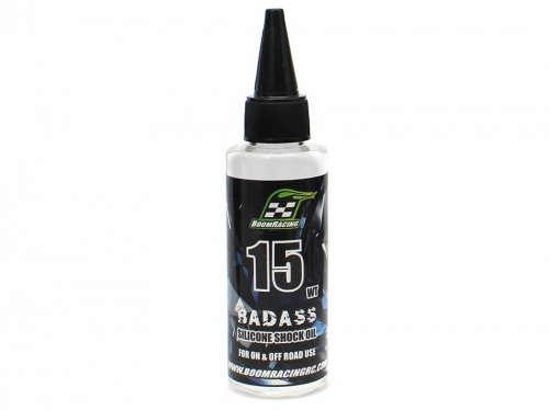 Boom Racing Miscellaneous All BADASS Silicone Shock Oil 15wt 60ml