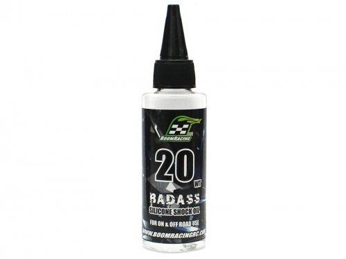 Boom Racing Miscellaneous All BADASS Silicone Shock Oil 20wt 60ml
