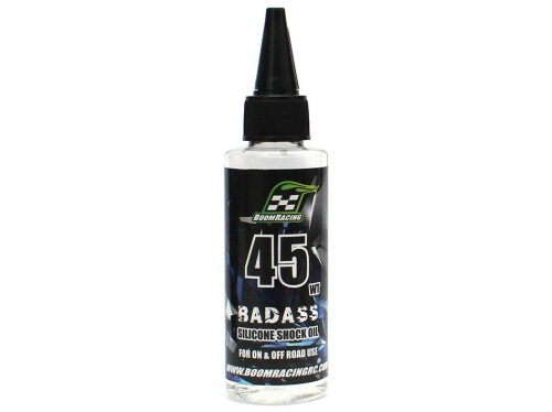Boom Racing Miscellaneous All BADASS Silicone Shock Oil 45wt 60ml