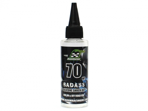 Boom Racing Miscellaneous All BADASS Silicone Shock Oil 70wt 60ml