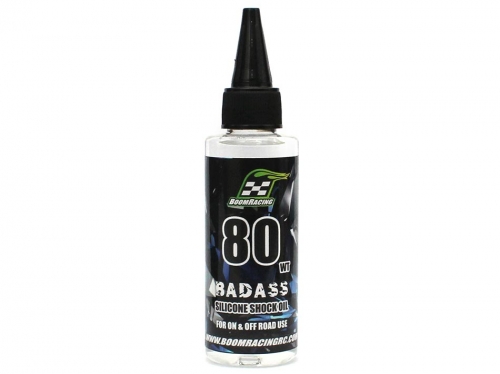 Boom Racing Miscellaneous All BADASS Silicone Shock Oil 80wt 60ml