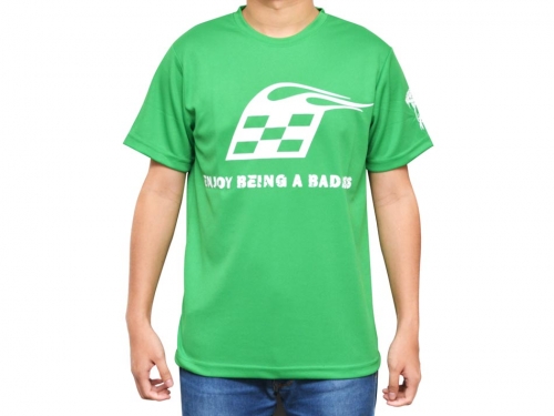 Boom Racing Miscellaneous All Teamwear Round Neck T-Shirt Small (S) Green
