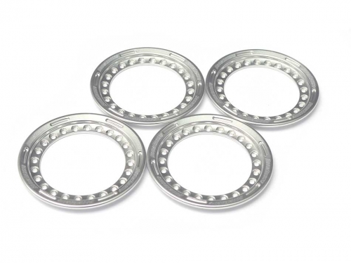 Boom Racing Miscellaneous All KRAIT™ LANKA Aluminum 1.9 Beadlock Ring (4) Silver