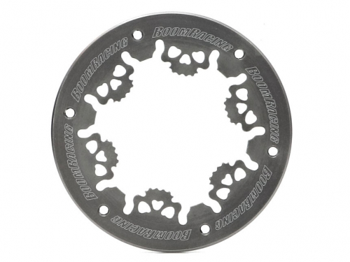 Boom Racing Miscellaneous All KRAIT™ SKULL Aluminum 1.9 Beadlock Ring (4) Gun Metal
