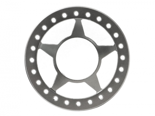 Boom Racing Miscellaneous All KRAIT™ STAR Aluminum 1.9 Beadlock Ring (4) Gun Metal