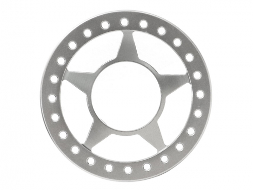 Boom Racing Miscellaneous All KRAIT™ STAR Aluminum 1.9 Beadlock Ring (4) Silver