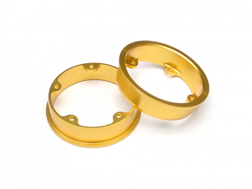 Boom Racing Miscellaneous All Wheel Extension Air Tight Beadlock Wheel Half for Krait 1.9 (2) Gold