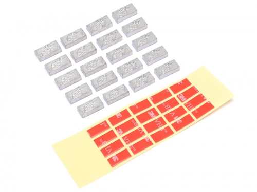 Boom Racing Miscellaneous All Lead Weights 20pcs W/ 3M Type