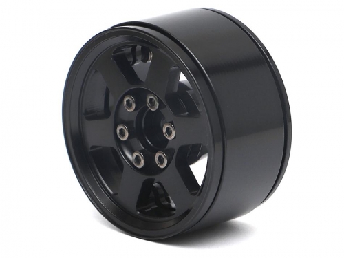 Boom Racing Miscellaneous All TE37X KRAIT™ 1.9 Aluminum Beadlock Wheels w/ XT606 Hubs (4) Black