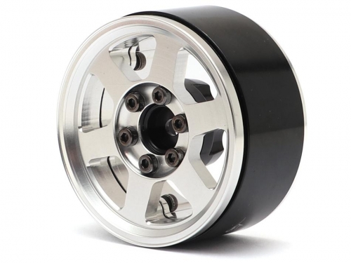 Boom Racing Miscellaneous All TE37X KRAIT™ 1.9 Aluminum Beadlock Wheels w/ XT606 Hubs (4) Silver
