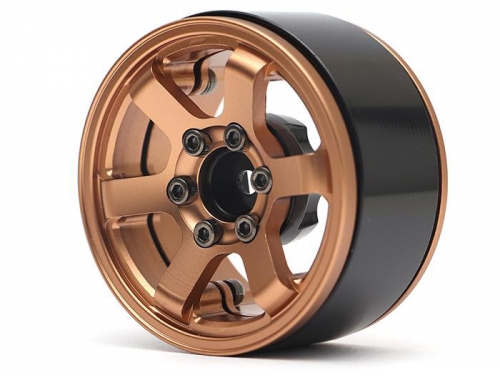 Boom Racing Miscellaneous All TE37LG KRAIT™ 1.9 Aluminum Beadlock Wheels w/ XT606 Hubs (4) Bronze