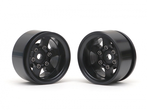 Boom Racing Miscellaneous All TE37XD KRAIT™ 1.55 Deep Dish Aluminum Beadlock Wheels w/ XT601 Hubs (2) Black