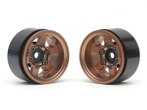Boom Racing Miscellaneous All TE37XD KRAIT™ 1.55 Deep Dish Aluminum Beadlock Wheels w/ XT601 Hubs (2) Bronze