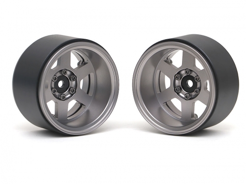 Boom Racing Miscellaneous All TE37XD KRAIT™ 2.2 Deep Dish Aluminum Beadlock Wheels w/ XT601 Hubs (2) Gun Metal