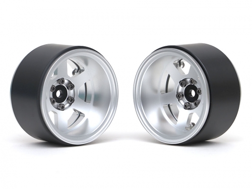 Boom Racing Miscellaneous All TE37XD KRAIT™ 2.2 Deep Dish Aluminum Beadlock Wheels w/ XT601 Hubs (2) Silver