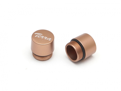 Boom Racing Miscellaneous All Aluminium Cap for Boom Racing Terra Beadlock Wheels (2) Bronze
