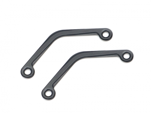 Boom Racing Boom Racing BRX02 109 Aluminum Front Anti-wrap Bar (2) Black