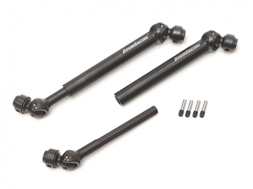 Boom Racing Boom Racing BRX02 KUDU™ Heavy-Duty 110-130mm Steel CVD Center Drive Shaft (2)