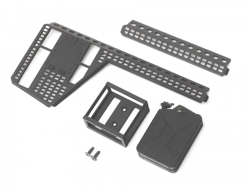 Boom Racing Boom Racing BRX02 B3D™ Rear Armor Quarter Panel w/ Jerry Can for TRC D110 Body