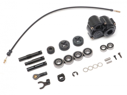 Boom Racing Boom Racing BRX02 SWD (Selective RWD/4WD) Transfer Case Kit for BRX02 & BRX02 109